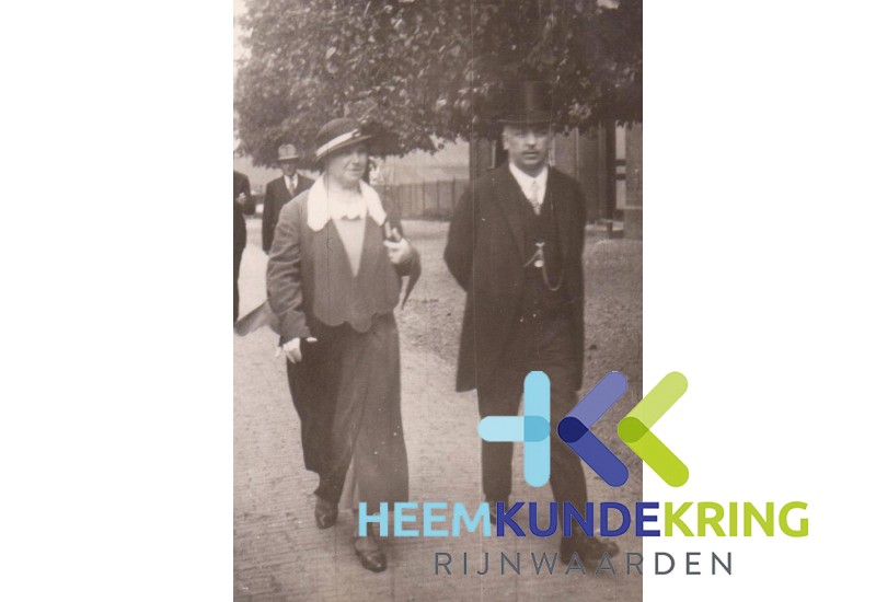 br151 echtpaar Bruns- vd Loo , Kermis Lobith